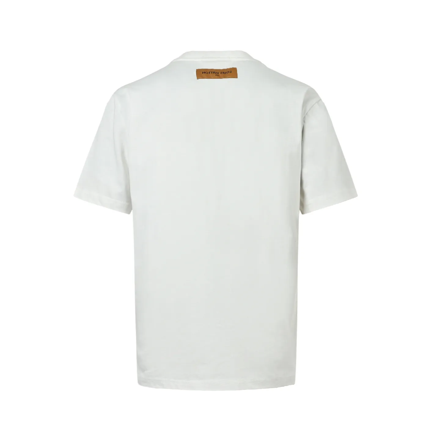 Louis Vuitton/Louis Vuitton line bead embroidery round neck short sleeves